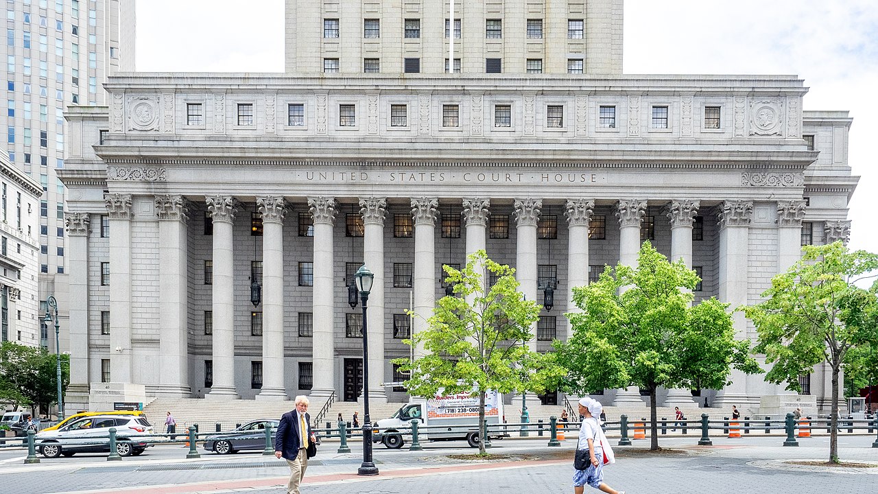 Thurgood Marshall United States Courthouse used to illustrate epstein files advanced search and court-record verification
